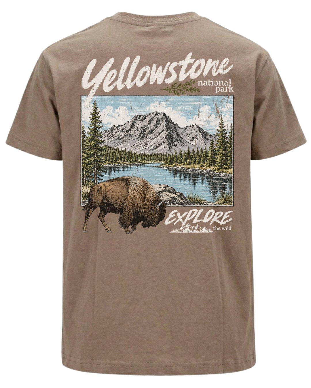 Explore The Wild Yellowstone T-shirt