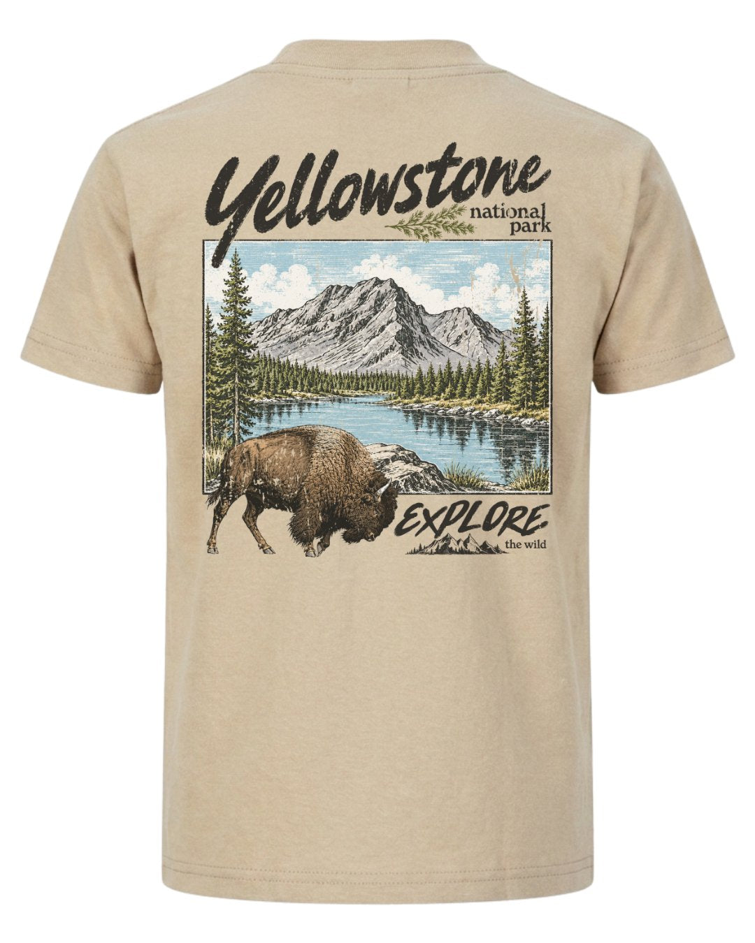 Explore The Wild Yellowstone T-shirt