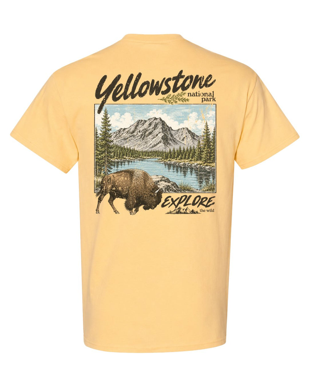 Explore The Wild Yellowstone T-shirt