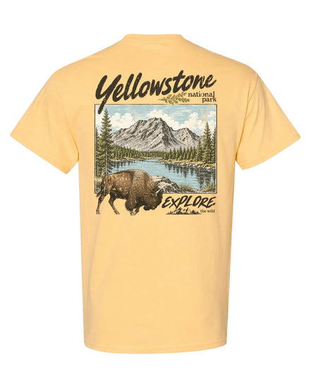 Explore The Wild Yellowstone T-shirt