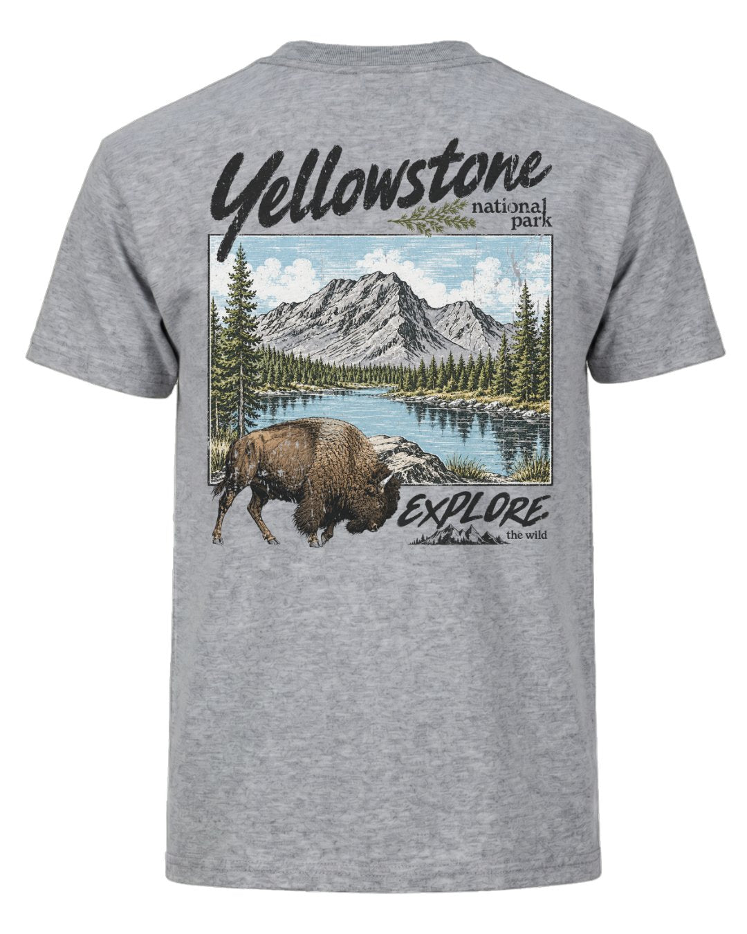 Explore The Wild Yellowstone T-shirt