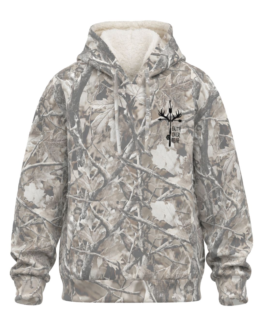 Faith Over Fear Camo Fleece Hoodie (2).jpg