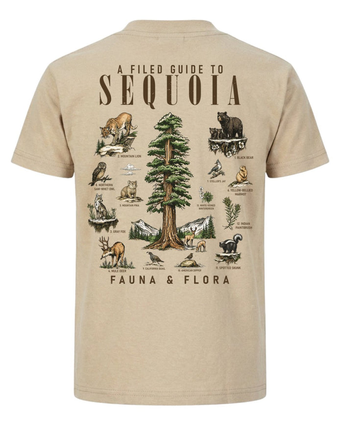 Fauna & Flora Of Sequoia National Park T-shirt