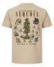 Fauna & Flora Of Sequoia National Park T-shirt