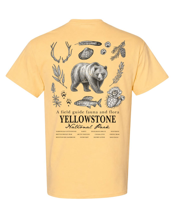 Fauna & Flora Of Yellowstone T-shirt