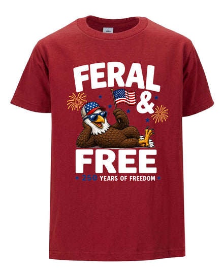 Feral & Free Hunting Animal T-shirt