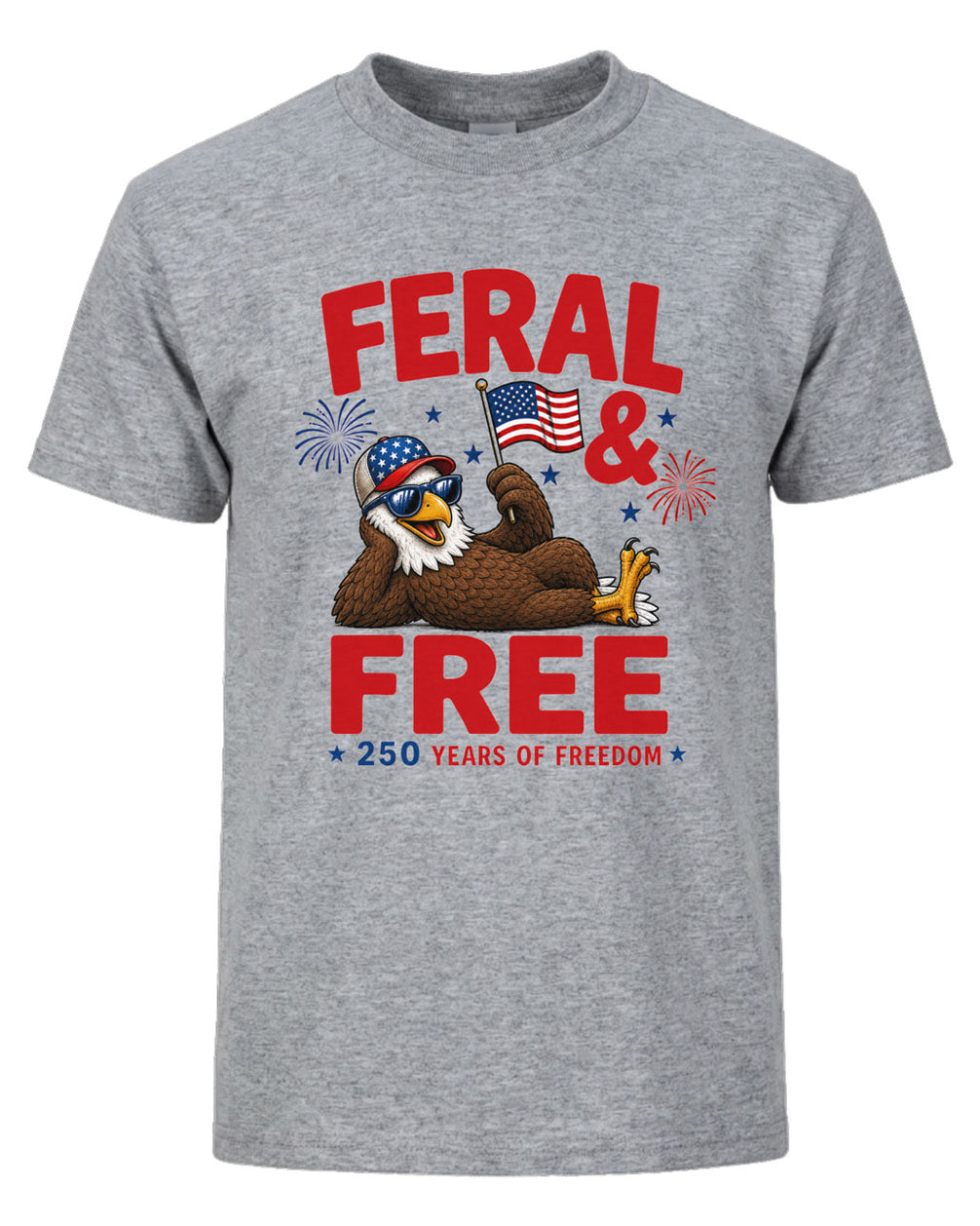 Feral & Free Hunting Animal T-shirt
