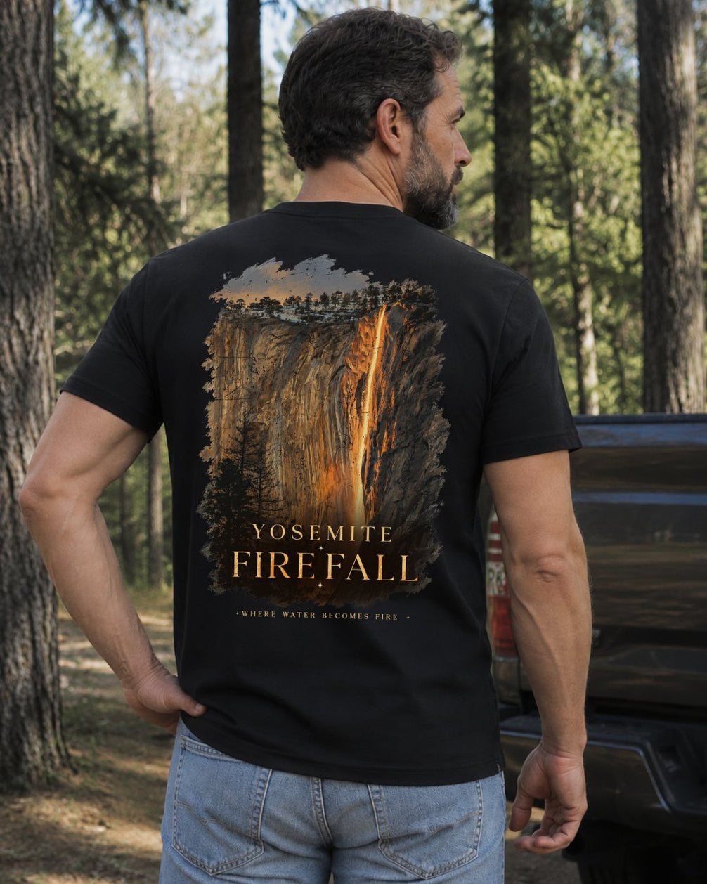 Firefall Yosemite Naitonal Park T-shirt