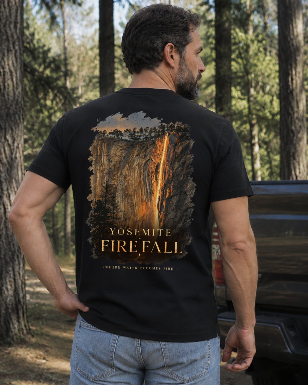 Firefall Yosemite Naitonal Park T-shirt