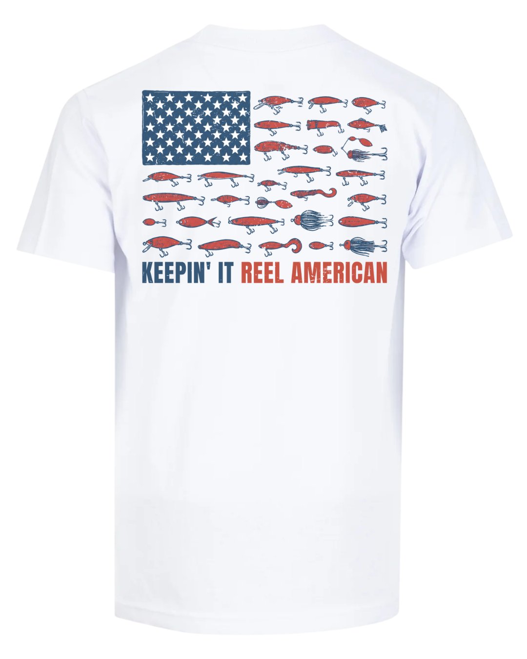 Keepin' It Reel American Flag T-shirt