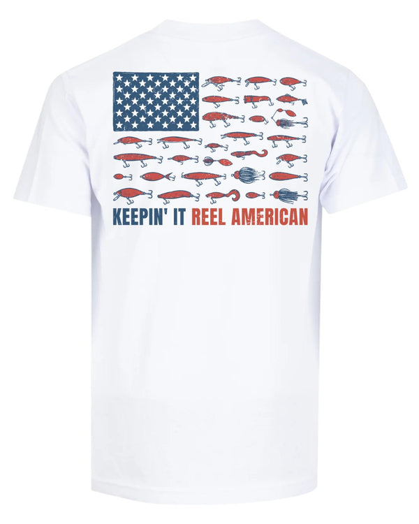 Keepin' It Reel American Flag T-shirt