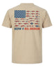 Keepin' It Reel American Flag T-shirt