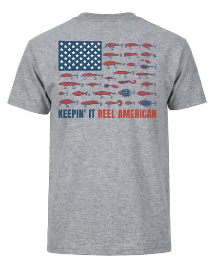 Keepin' It Reel American Flag T-shirt