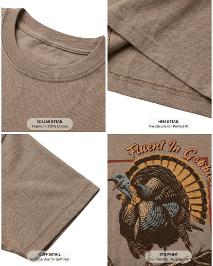 Fluent In Gobbler T-shirt