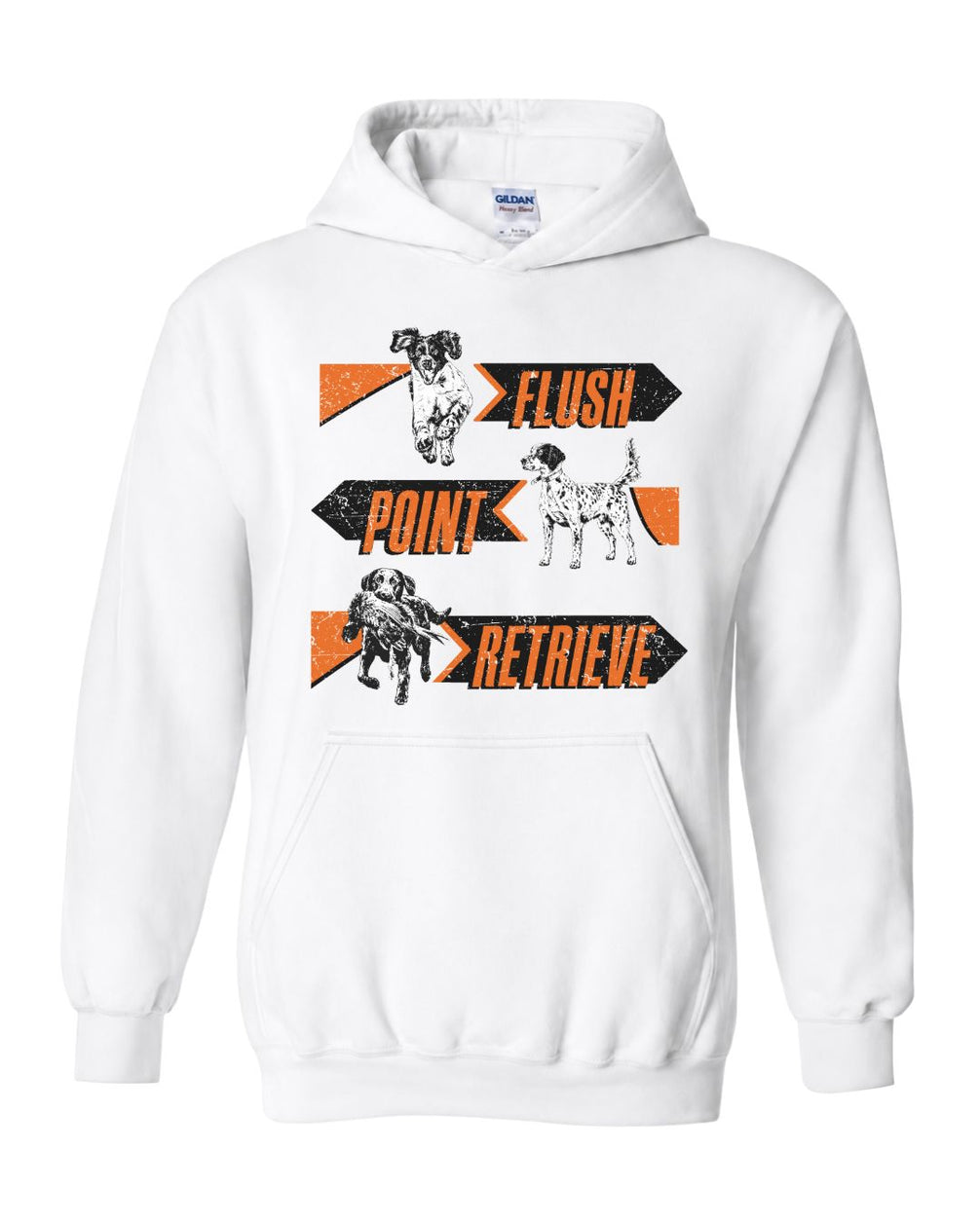 Flush. Point. Retrieve Hoodie