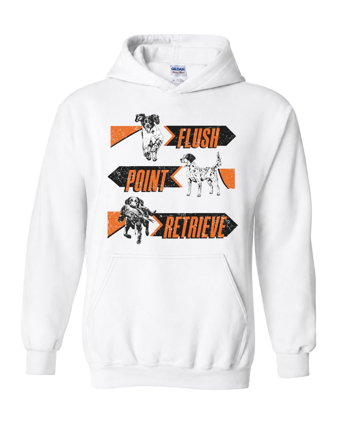 Flush. Point. Retrieve Hoodie