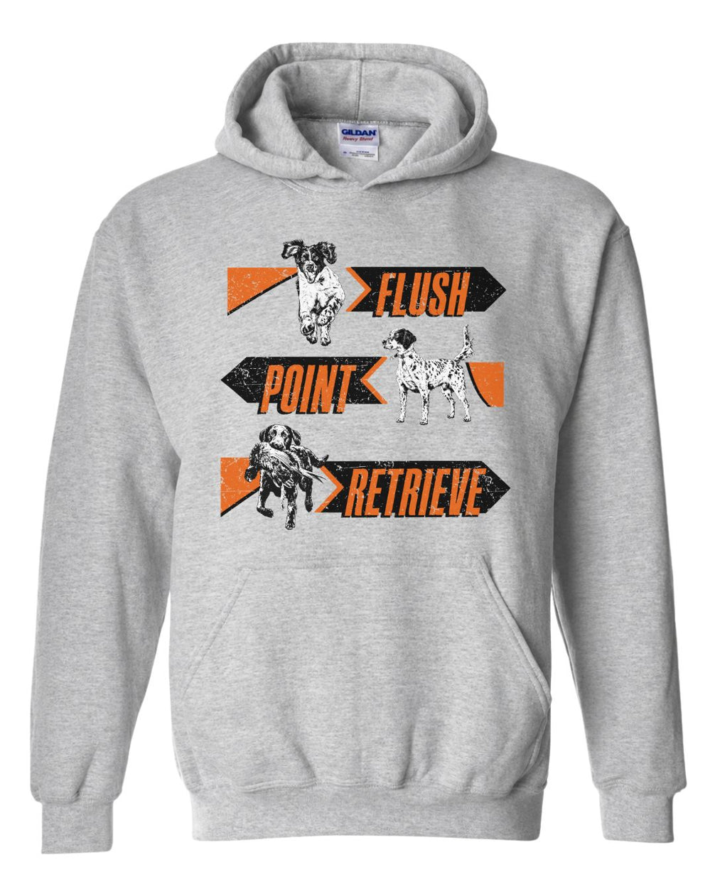 Flush. Point. Retrieve Hoodie