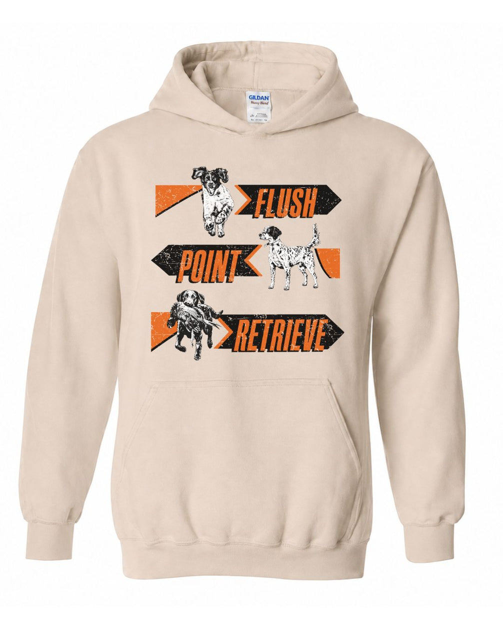 Flush. Point. Retrieve Hoodie