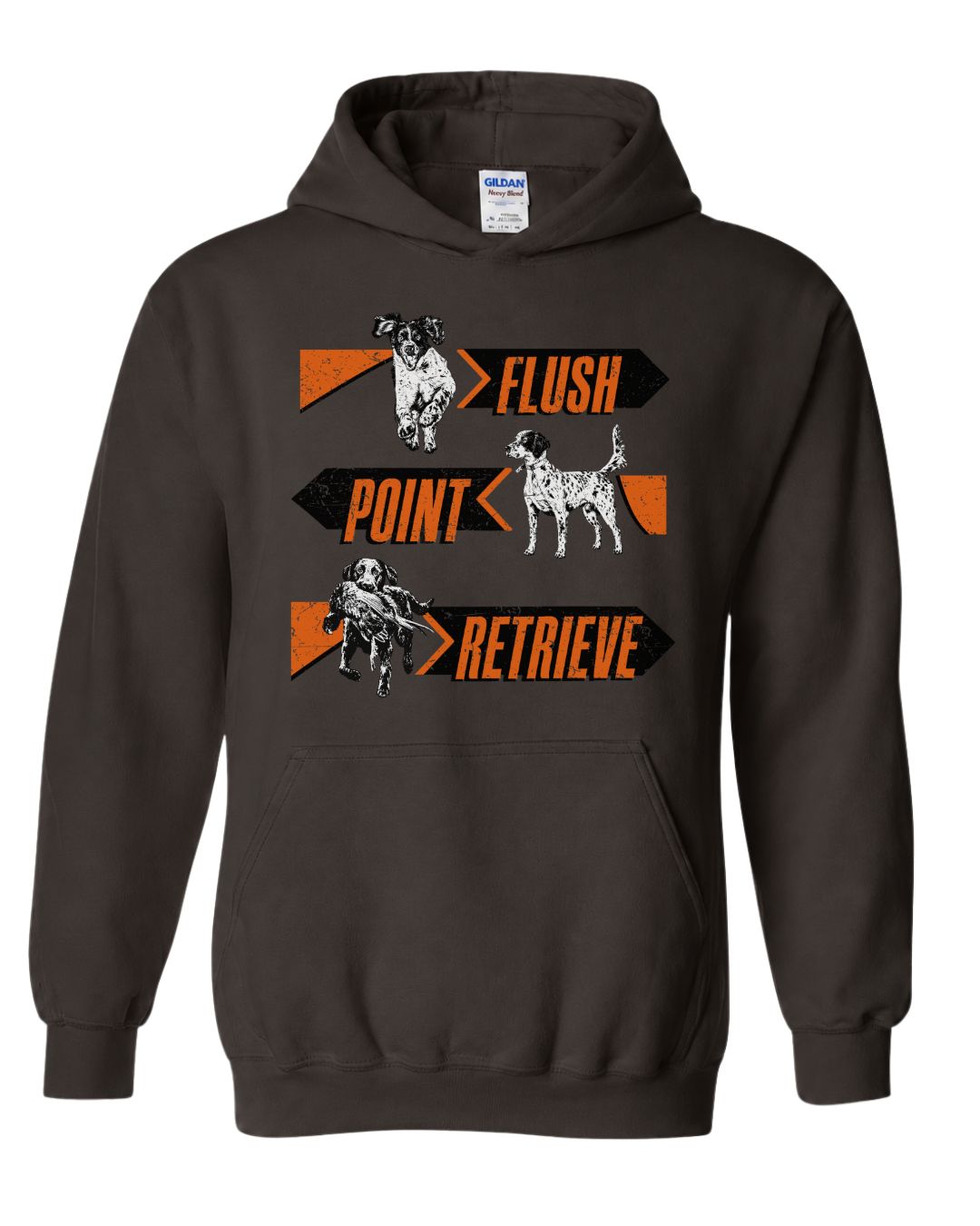 Flush. Point. Retrieve Hoodie