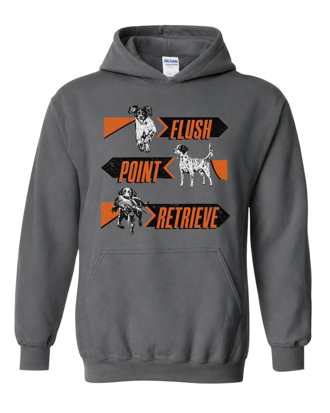 Flush. Point. Retrieve Hoodie