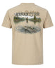 Fly Fishing Adventure Mountain T-shirt