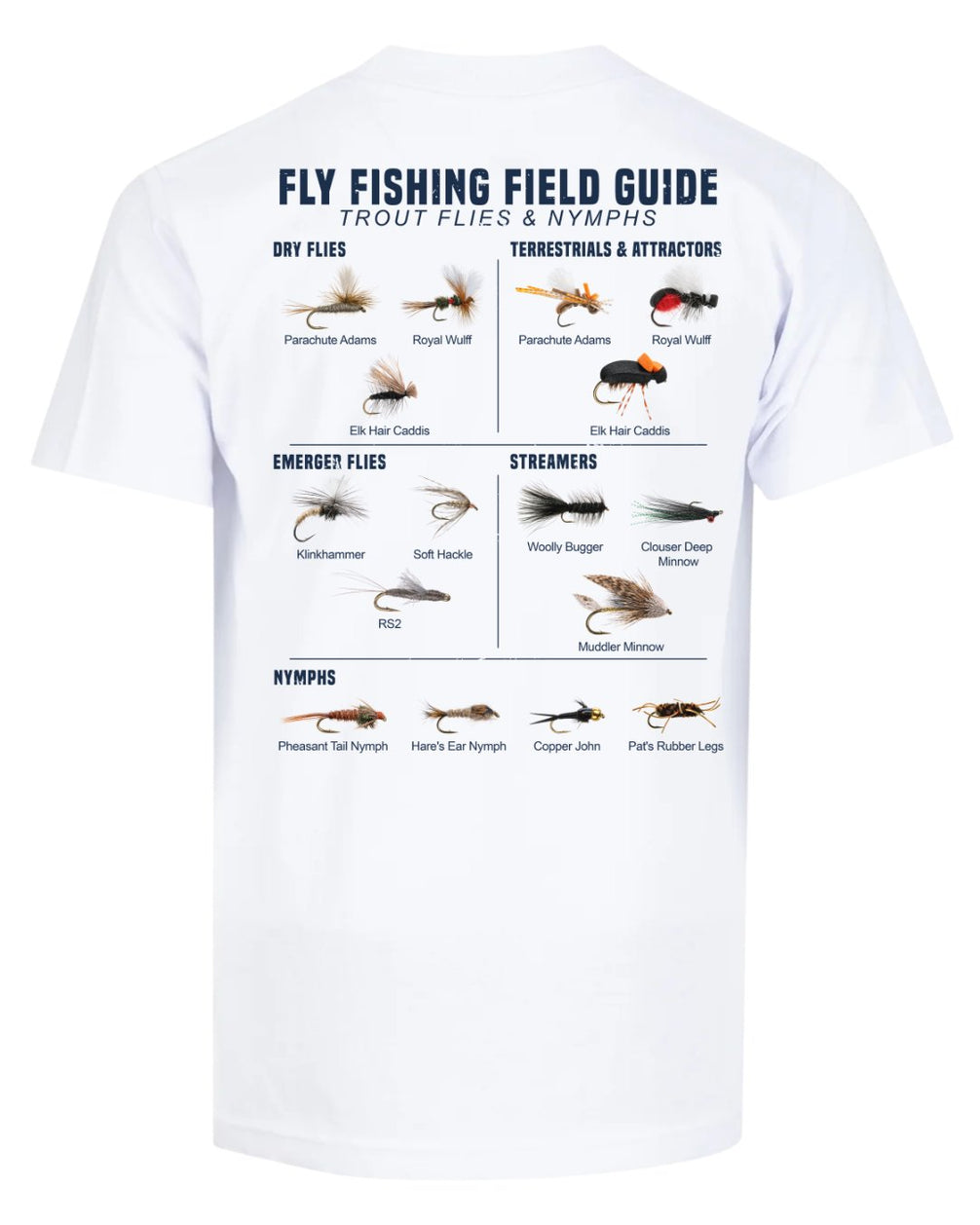 Fly Fishing Field Guide T-shirt
