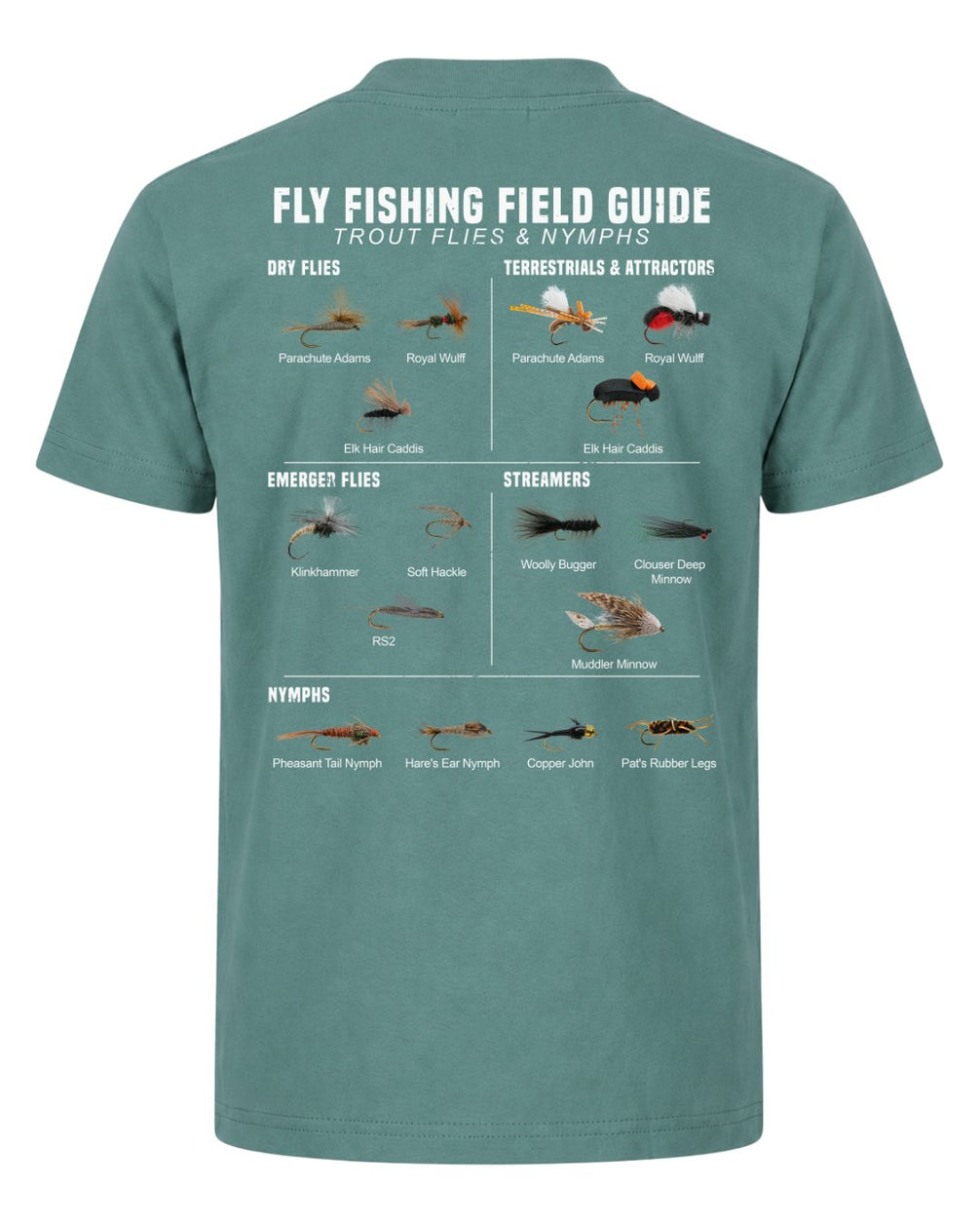 Fly Fishing Field Guide T-shirt