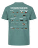 Fly Fishing Field Guide T-shirt