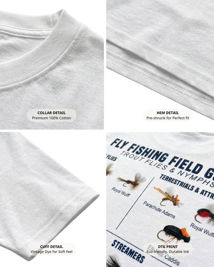 Fly Fishing Field Guide T-shirt