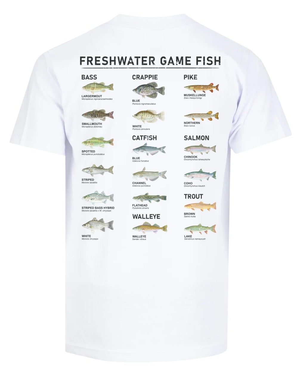 Freshwater Game Fish T-shirt
