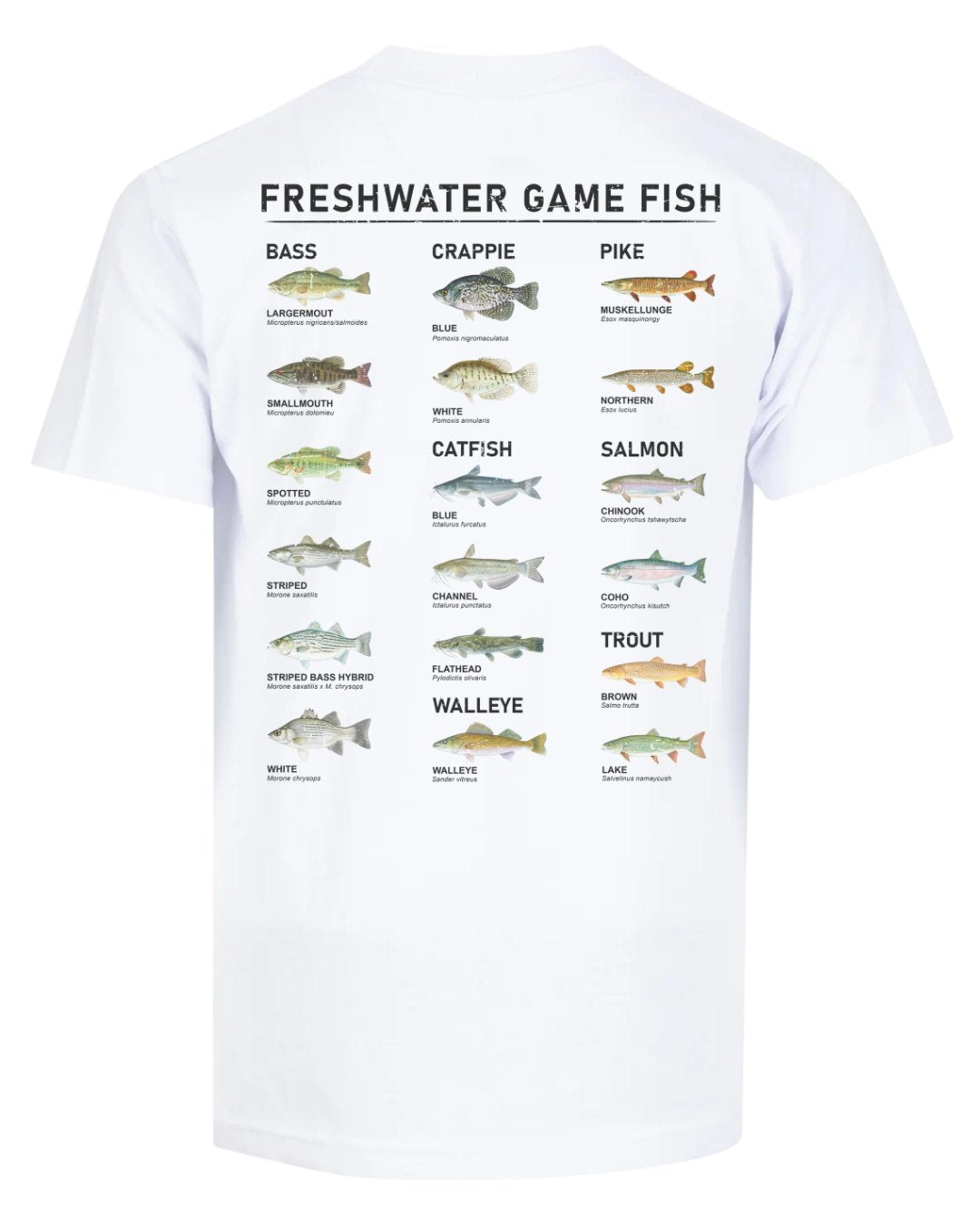 Freshwater Game Fish T-shirt