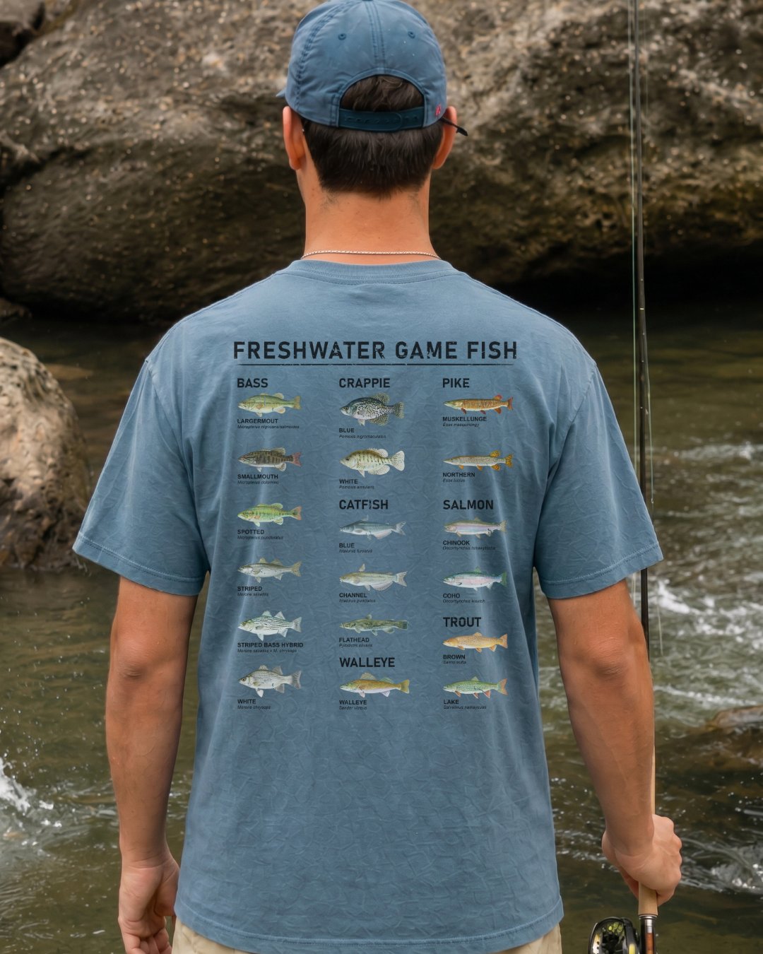 Freshwater Game Fish T-shirt