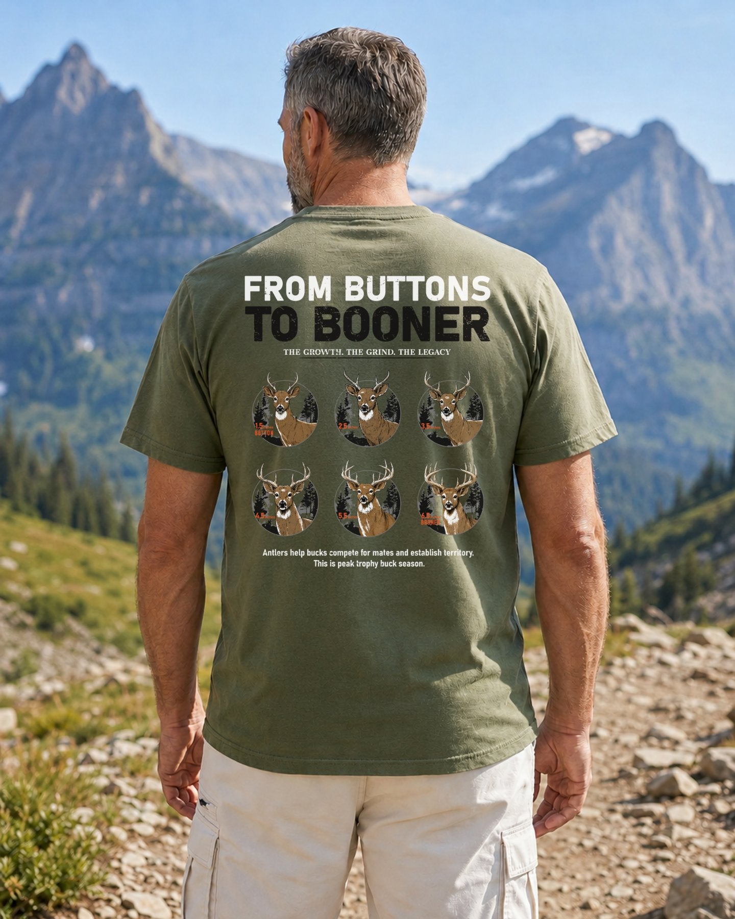 From Buttons To Booner T-shirt