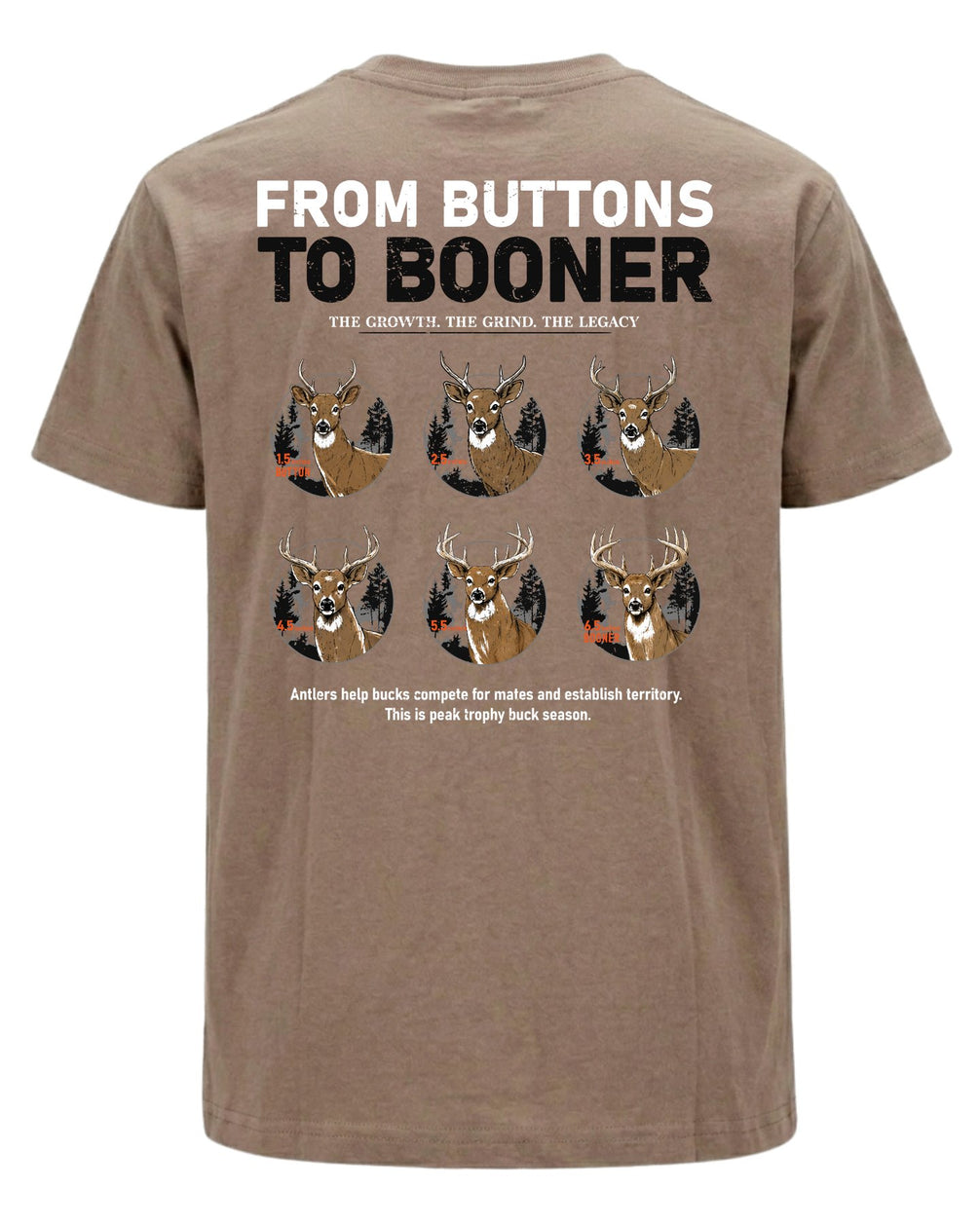 From Buttons To Booner T-shirt