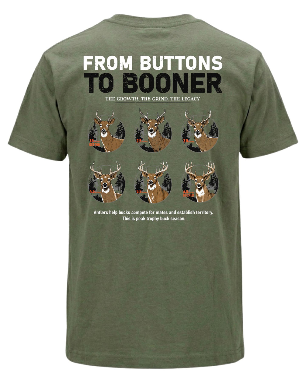 From Buttons To Booner T-shirt