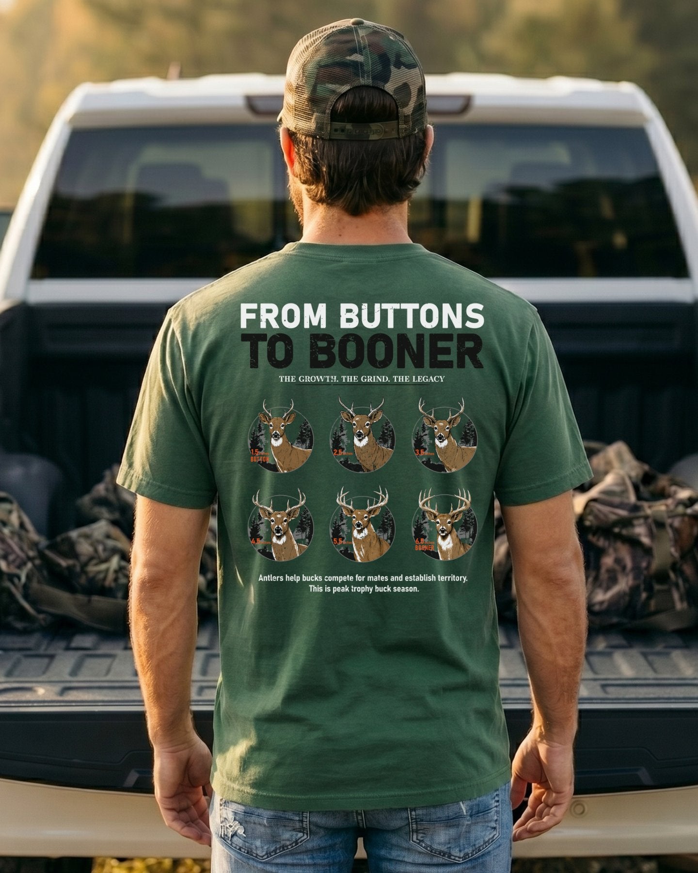 From Buttons To Booner T-shirt