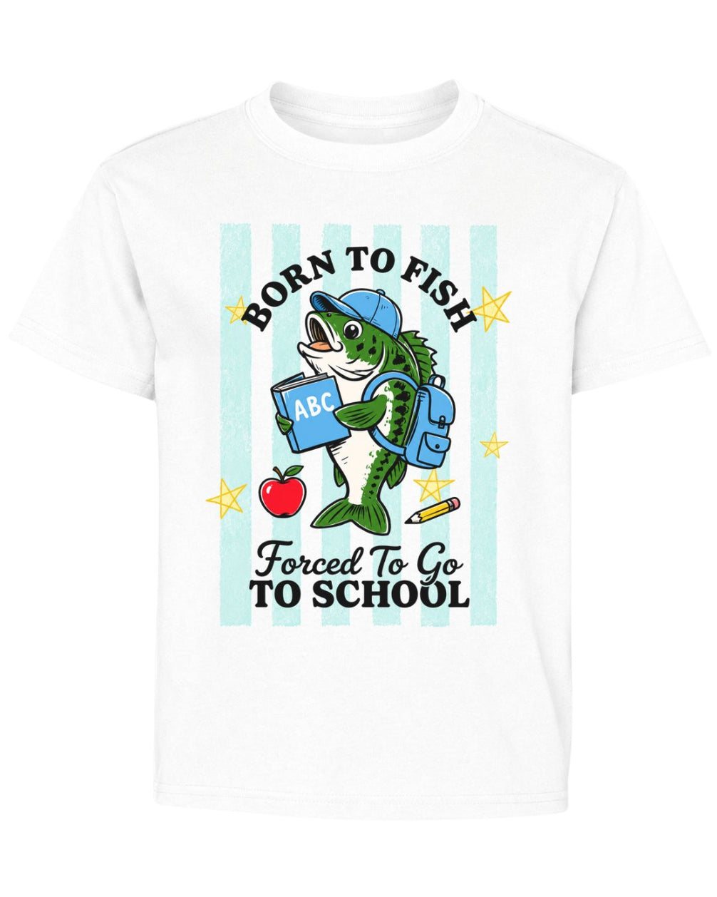 Funny Bass Fishing Youth Tee