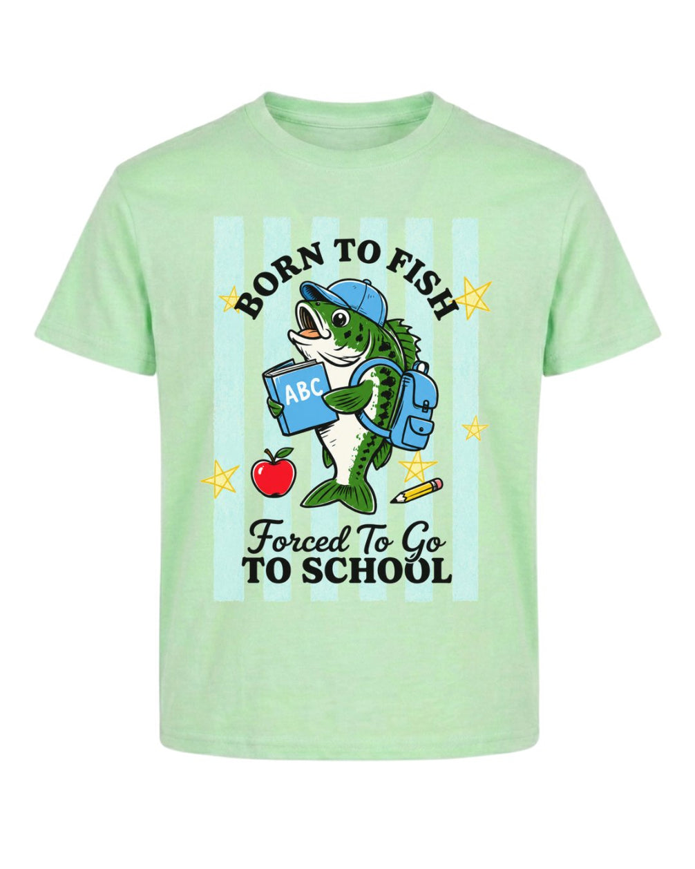 Funny Bass Fishing Youth Tee