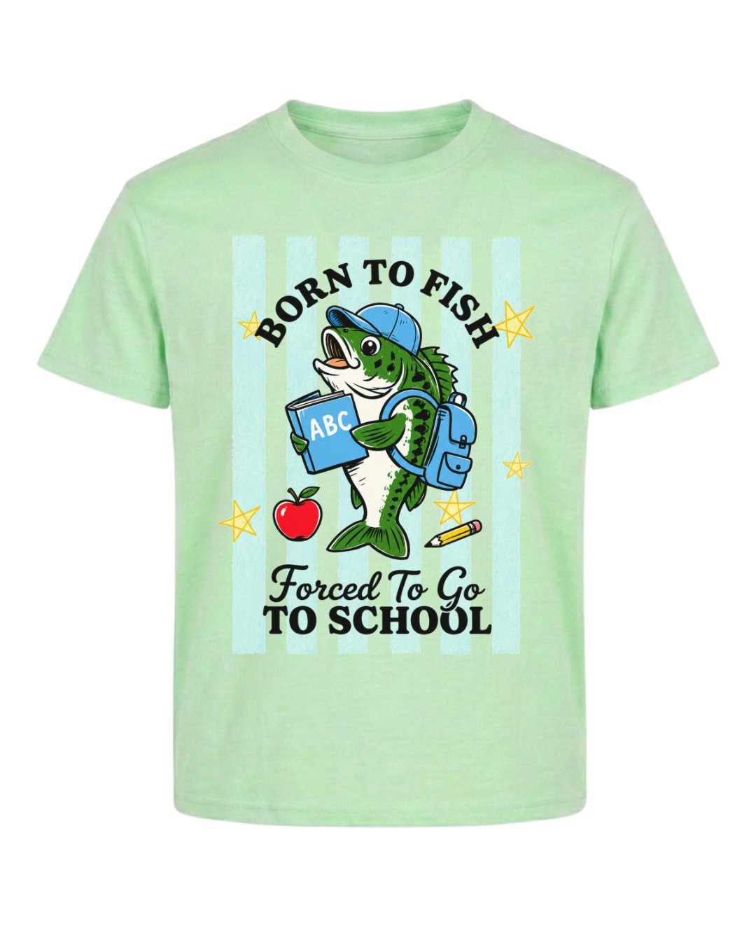 Funny Bass Fishing Youth Tee