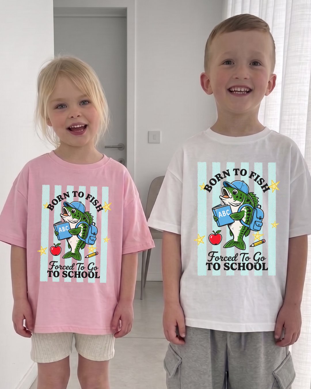 Funny Bass Fishing Youth Tee