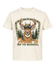 Funny Deer Back To School Youth Tee