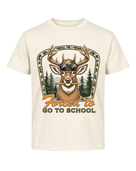 Funny Deer Back To School Youth Tee