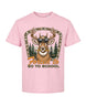 Funny Deer Back To School Youth Tee