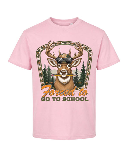 Funny Deer Back To School Youth Tee