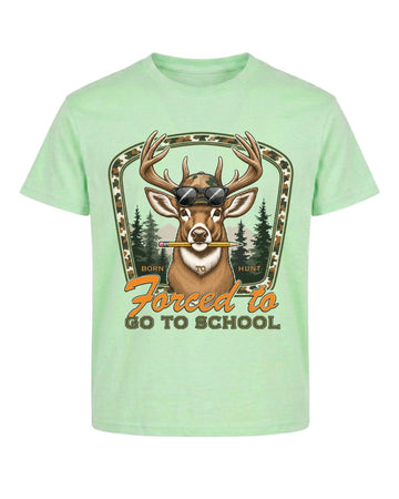 Funny Deer Back To School Youth Tee