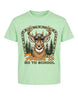 Funny Deer Back To School Youth Tee
