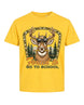 Funny Deer Back To School Youth Tee