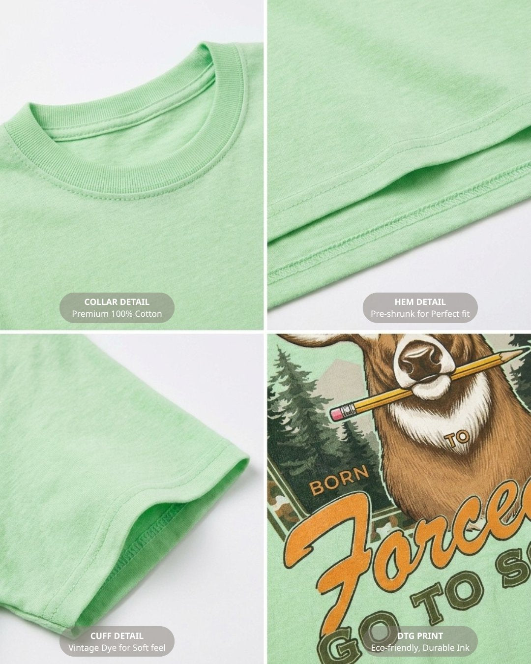 Funny Deer Back To School Youth Tee