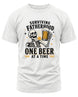 Funny Dad Beer Skeleton T-Shirt