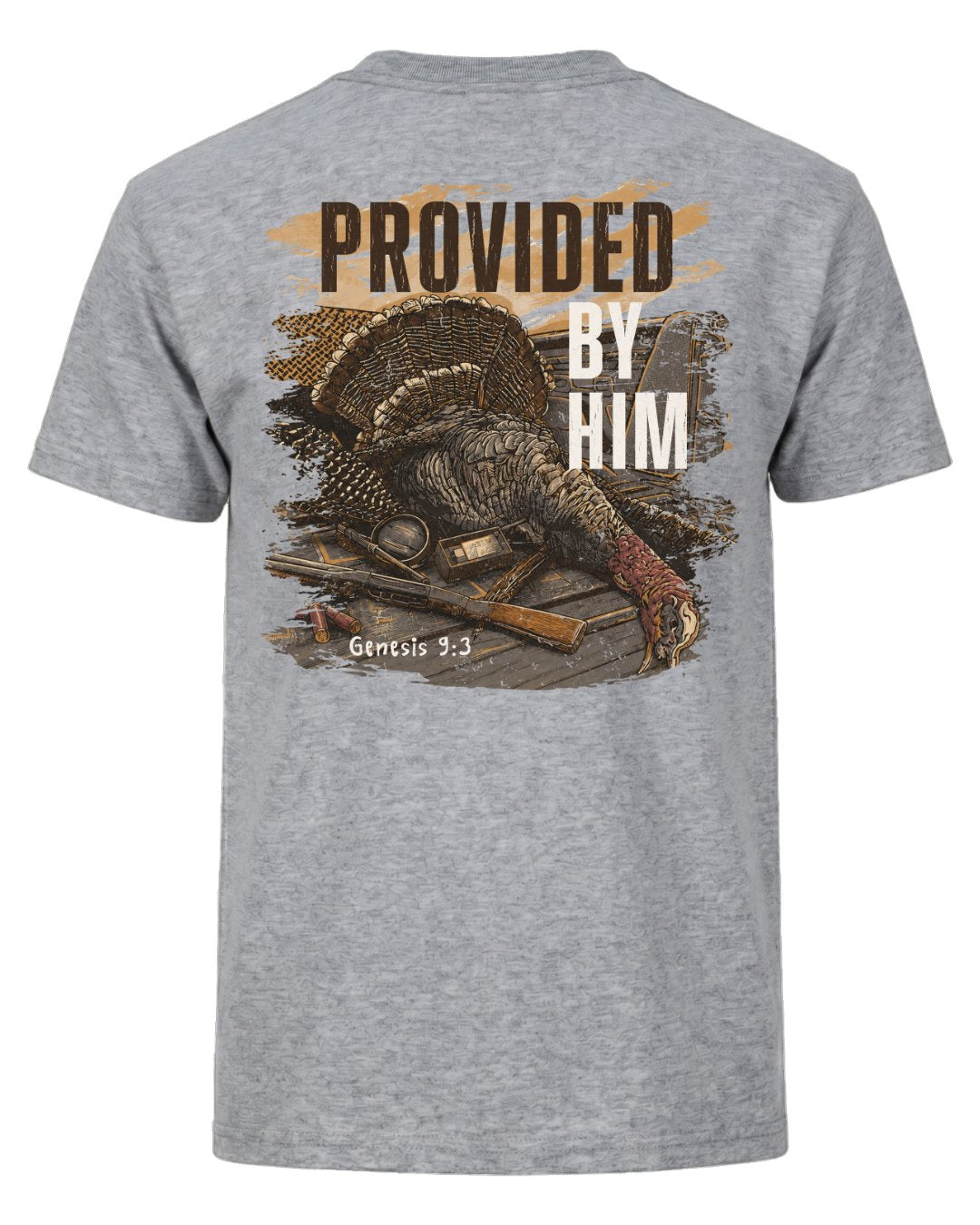 Genesis 93 Christian Turkey Hunting T-shirt